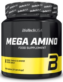 Амінокислоти BioTech — Mega Amino (300 таблеток)