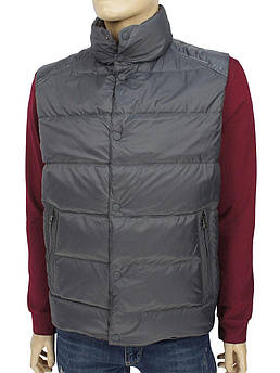 Чоловіча демісезонна жилетка Hewer HKA-2030 SFR сірого кольору