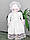 Хрестильне плаття для дівчинки "Розалія" + чепчик, фото 4