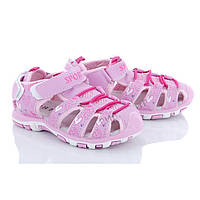 Сандали для девочки. Босоножки для девочки спортивные Сандалии детские Обувь детская, 21 размер (розовые)