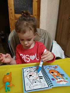 Три кота, набор героев, графити доска 1