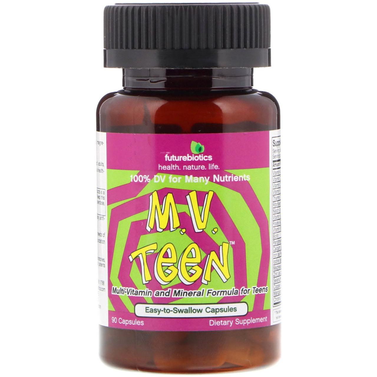 FutureBiotics, M.V. Teen, 90 капсул