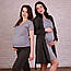 Комплект 3-ка халат і піжама (футболка та штани) для вагітних і мам, що годують, фото 6