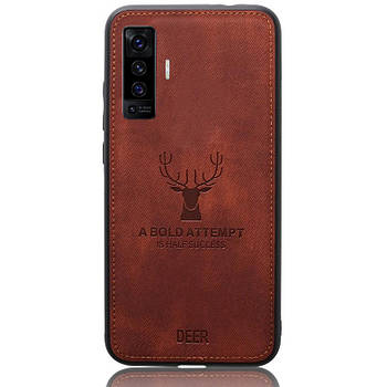 Чохол Deer Case для Vivo X50 Brown