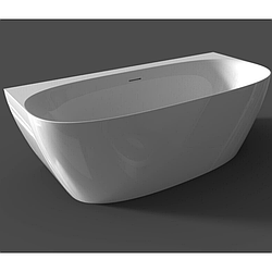 Вільностояча пристінна акрилова ванна Riho Omega 170х80 см BD25