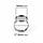 Основа для кільця, Регульована, Нержавіюча сталь, Колір: Сріблястий тон, Розмір 16.7 мм (Під вставку 16 мм), фото 2