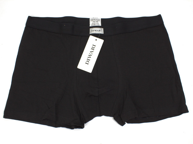Хлопковые мужские трусы BASIC SHORTS 700 (в коробке) nero. 1 пара в наборе
