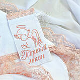Іменна махрова крижма для хрещення зі 100% бавовни / Именная махровая крыжма для крещения Мамина радость, фото 6