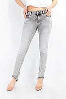 Стильные женские джинсы Justor серые