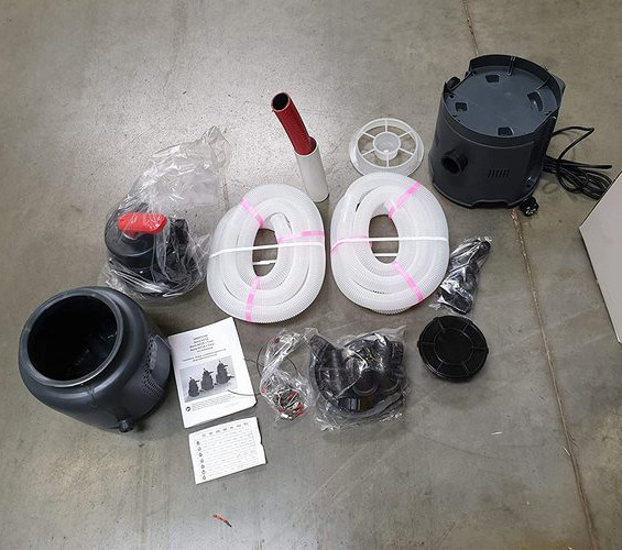 Комплектація фільтрувальної станції Azuro 6 Комплектація фільтрувальної станції Azuro 6