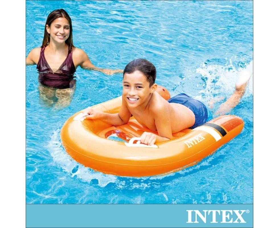 Дошка для плавання з ручками Intex