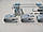 Монтажний комплект барабанних колодок Fiat Doblo | 05-09 | QUICK BRAKE 105-0862, фото 2