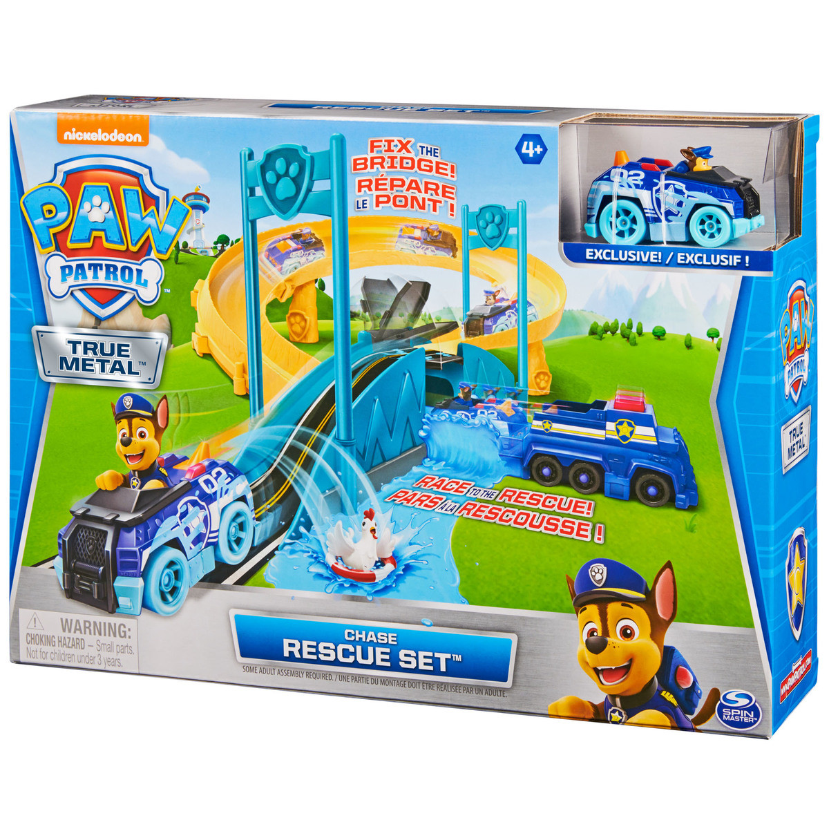 Набір Дитячого Патруль Гонщик Patrol True Metal Chase Rescue Track Set