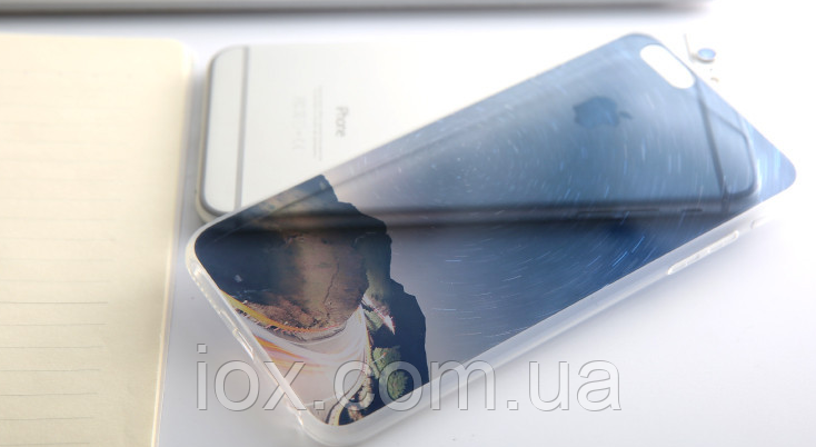 Преміум силіконовий чохол "Гори" для Iphone 6 Plus