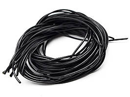 Кембрік силіконовий Anvi, 10 м, чорний