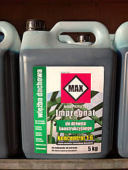 Універсальний захист для дерева IMPREGNAT MAX 5 (кг) Включає в себе вогнезахисні та антисептичні властивості