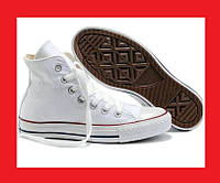 Білі кеди Конверси Converse All Star Chuck Taylor з високим підйомом класичні (38 р-24 см) 41, 41