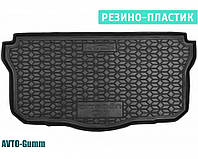 Коврик в багажник для Citroen C1 '15-, резино-пластиковый (AVTO-Gumm)