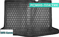 Килимок у багажник для Renault Sandero / Stepway '13-, гумово-пластиковий (AVTO-Gumm)