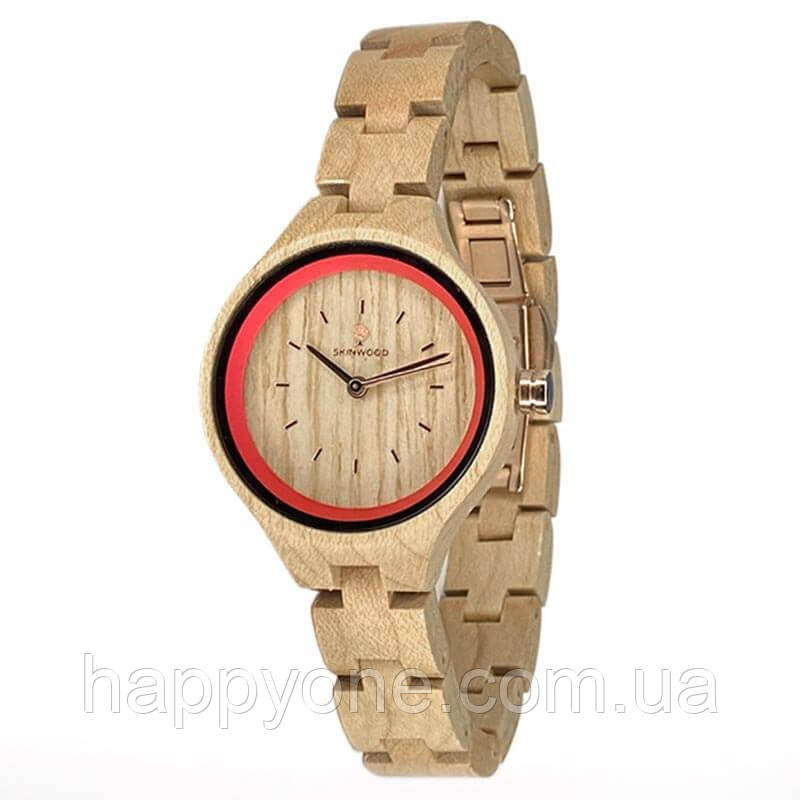 Дерев'яні наручні годинники SkinWood Rose