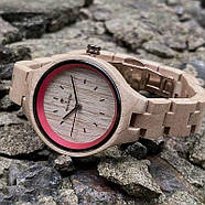 Дерев'яні наручні годинники SkinWood Rose, фото 3