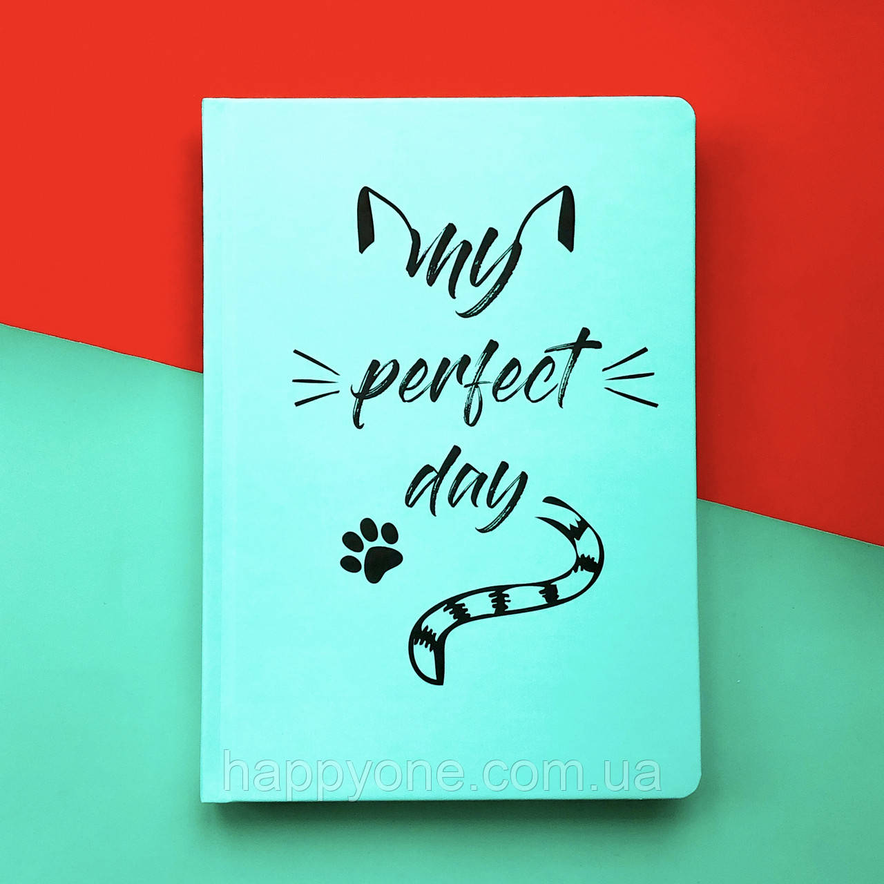 Недатований щоденник Diary My perfect day м'ятний (російська мова)
