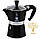 Гейзерна кавоварка Bialetti Moka Express 270 мл. 6 чашок Чорна, фото 6