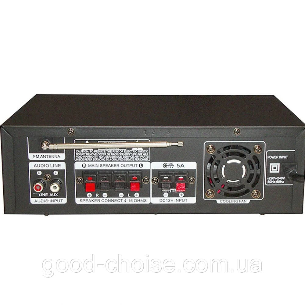 Усилитель звука CMaudio AMP CS 30 BT AC / DC 12V с караоке - фото 4 - id-p1384354368