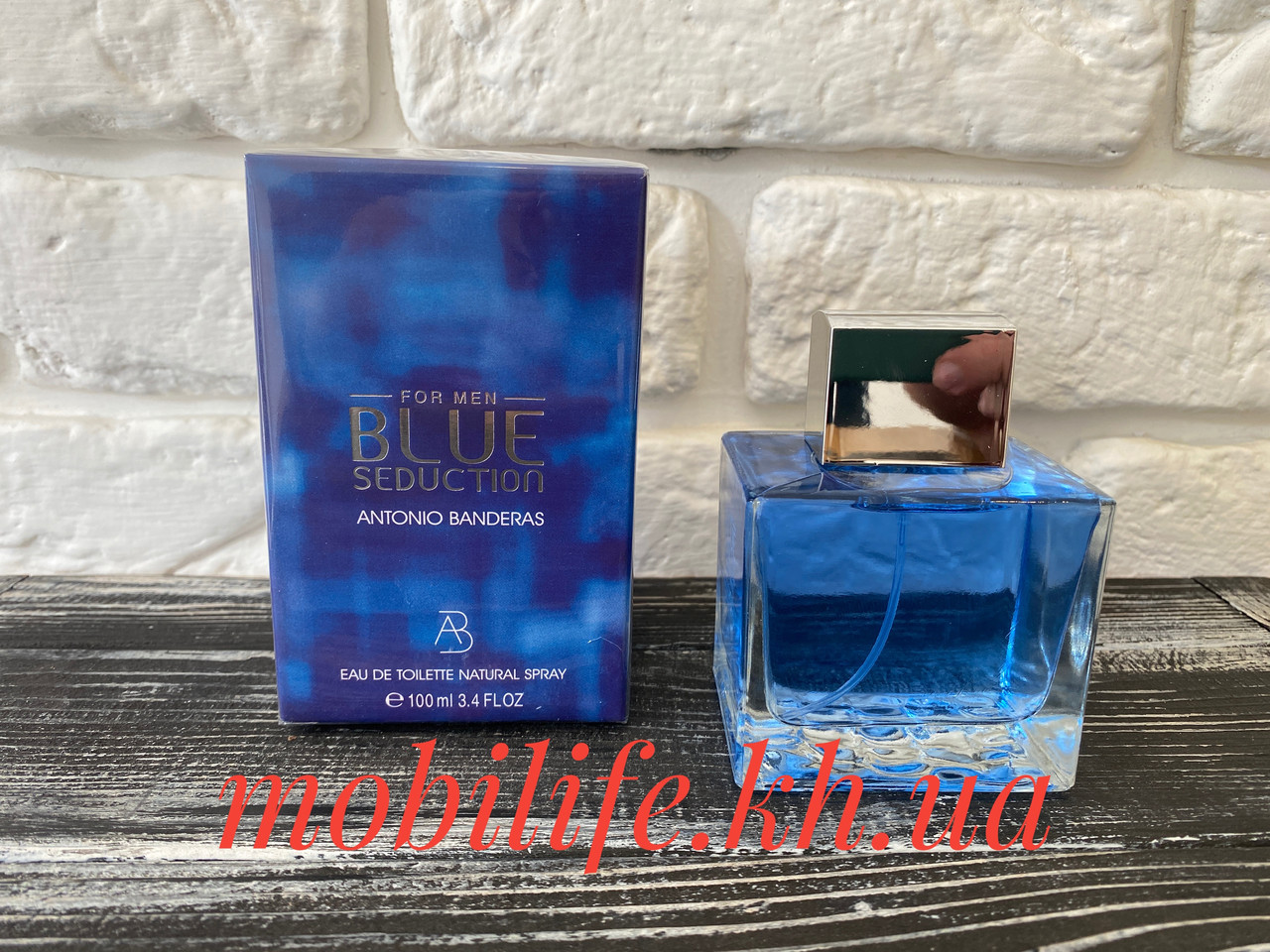 Чоловіча парфумована вода Antonio Banderas Blue Seduction Men 100мл ( Антоніо Бандерас Блю Сідак )