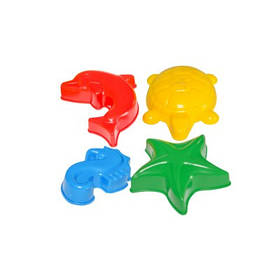 Іграшка Формочка для піску ТехноК», арт. 4845. Ціна вказана за одну формочку.