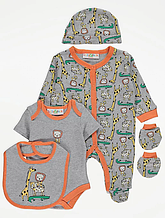 Комплект George для хлопчика, 0-3м (56-62cm)