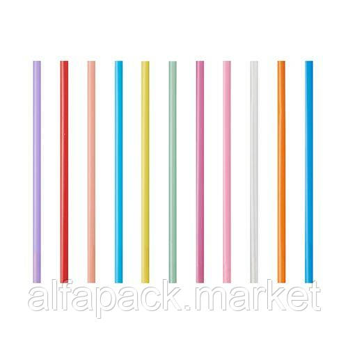 Трубочка "Фрешка" 210мм*70 мм (500 шт/пак)