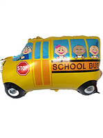Фольгована кулька велика фігура Шкільний автобус 43х67см Китай