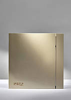 Вытяжной вентилятор для ванной Soler & Palau SILENT 200 CZ CHAMPAGNE DESIGN 4C шампань