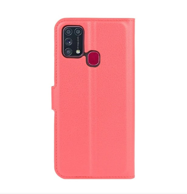 Чехол-книжка Bookmark для Samsung Galaxy M31 red