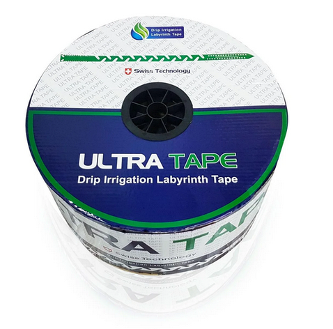 Крапельна стрічка щілинна Ultra Tape 6 mill 1.3 л/год 10 см 3000 м Іран, фото 1