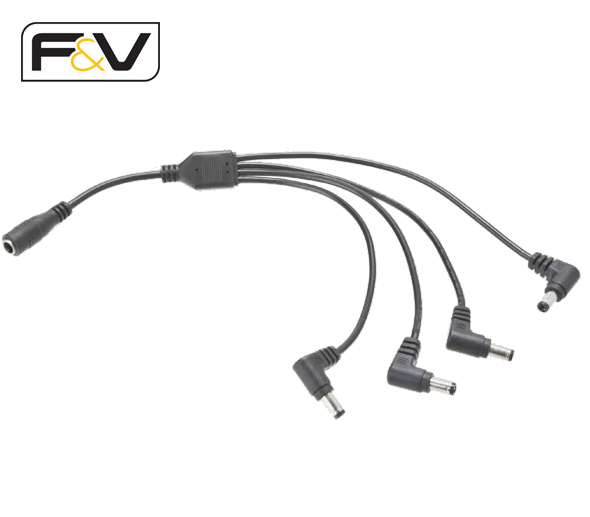Кабель F&V 4-Way DCΦ2.5 Splitter Cable 10" 4x Z96/Z180 (10206013)