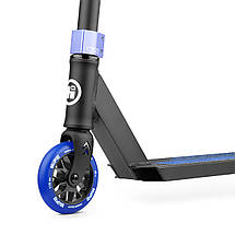 Самокат трюковий двоколісний алюмінієва дека Hipe H3 Black/Blue, фото 5