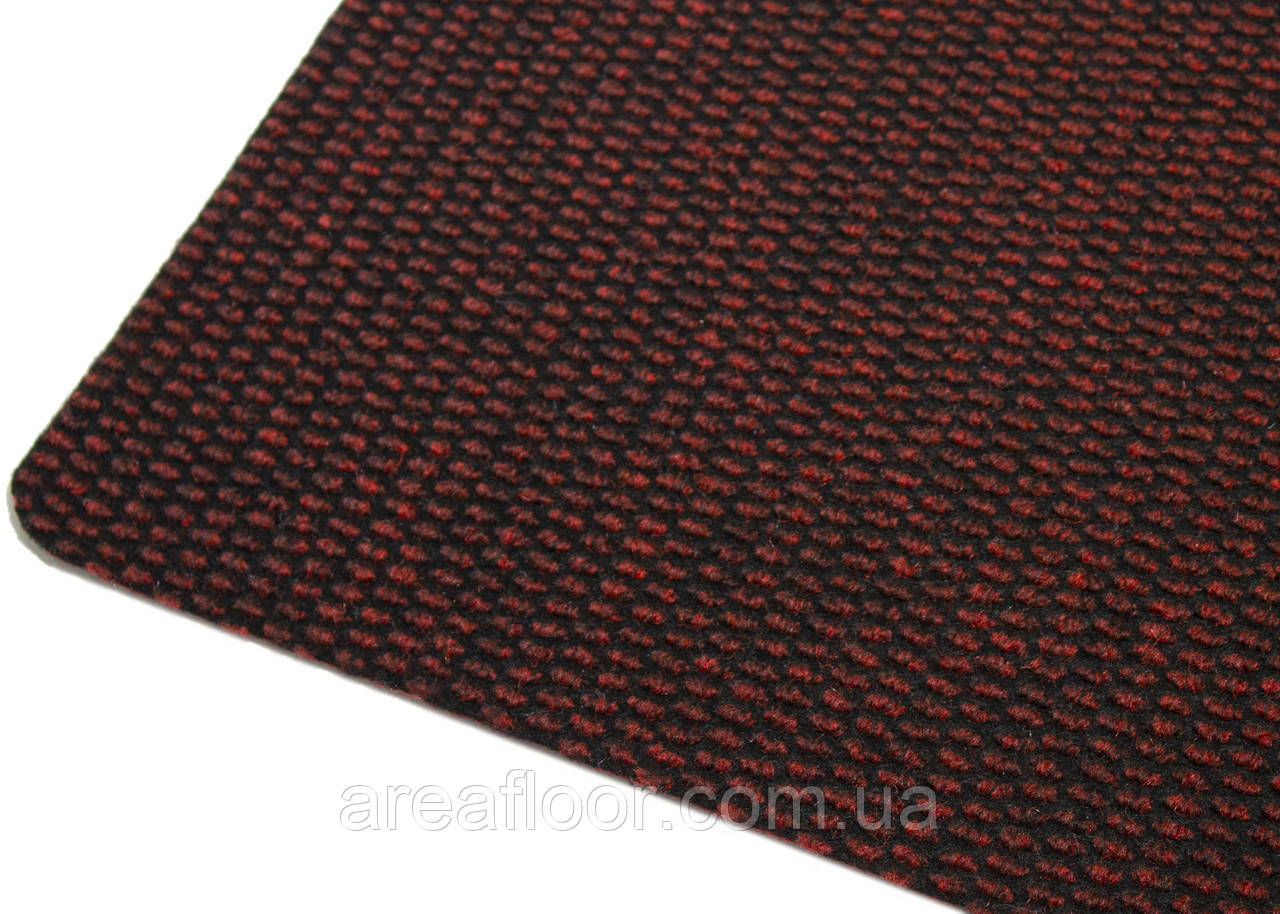 Ковролін Betap Madrid 15 Червоний на резиновій основі, фото 1