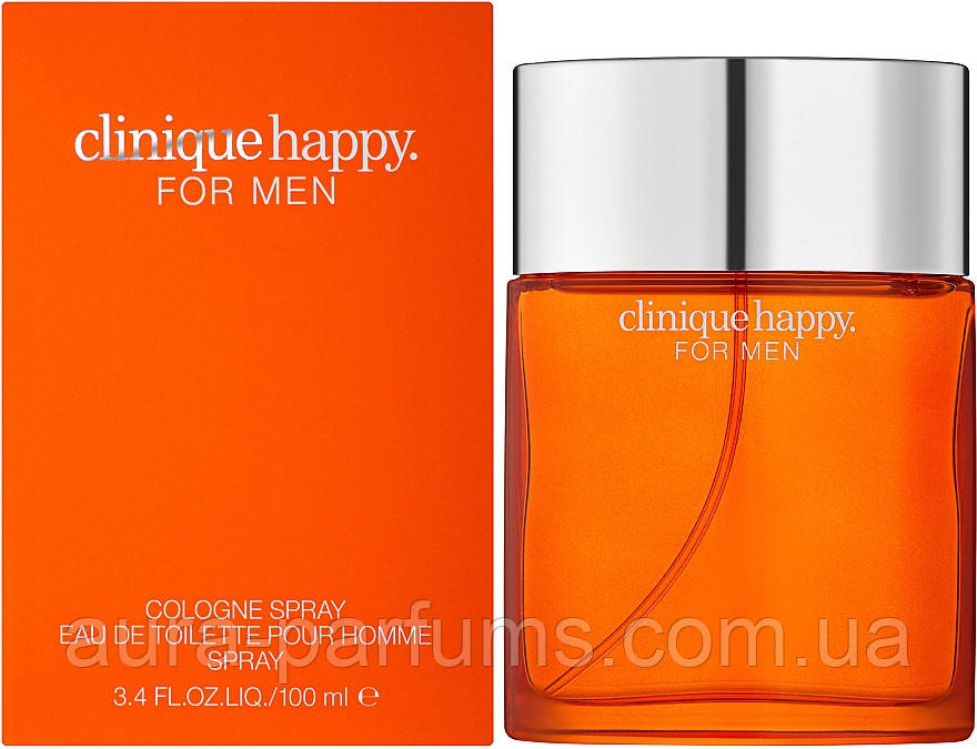 Чоловічі парфуми Clinique Happy For Men Одеколон 100 ml/мл