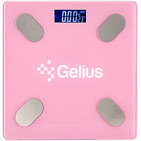 Весы Gelius Floor Scales Zero Fat GP-BS001 Pink (Bluetooth)