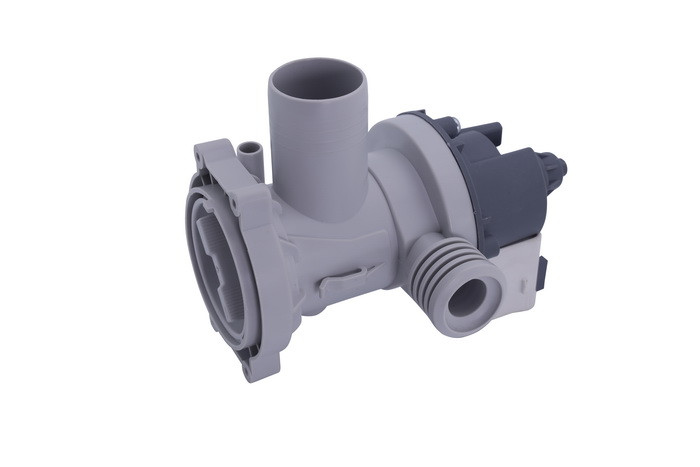 Зливний Насос в зборі для пральної машини, Hanyu 10МА73, Ariston, Indesit C00064950, C00092264