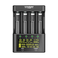 Универсальное зарядное устройство Liitokala Lii-600, 4 канала, Ni-Mh/Li-ion, 220V/12V, Test, LCD, сенсорное
