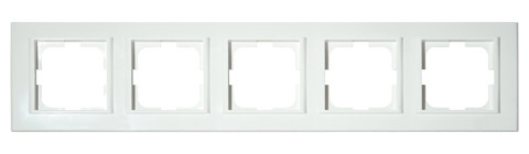 Рамка 5-а біла MINA