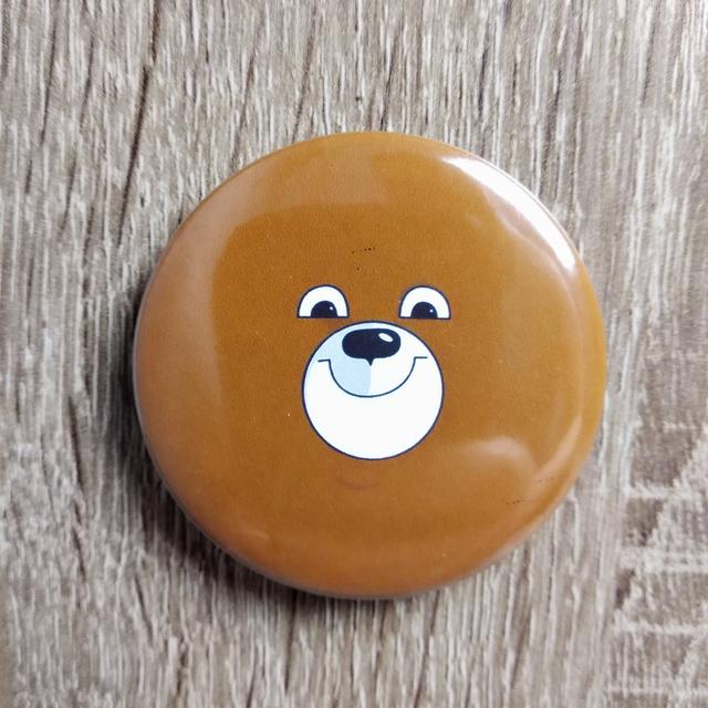 Значок прикольний Ведмедик Значок прикольний Ведмедик