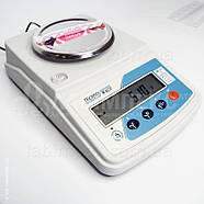 Вага лабораторна ТВЕ 0.3-0.01-а, до 300 г, 0.01 г, 2 клас, акумулятор, фото 3