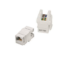 Модуль Keystone RJ45 UTP, кат.6, вузький