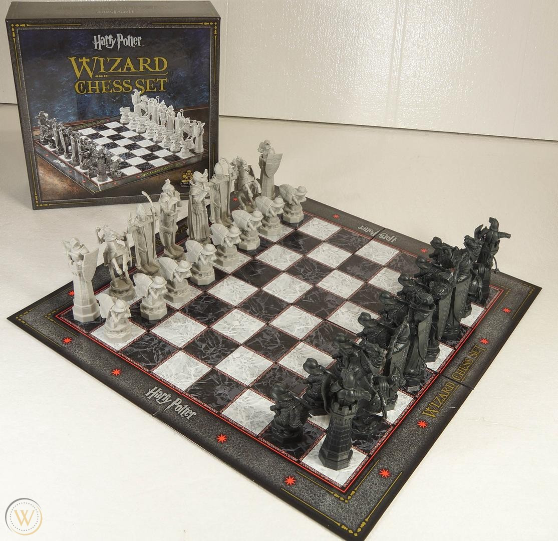 Купить Шахматы Гарри Поттера The Noble Collection Harry Potter Wizard ...