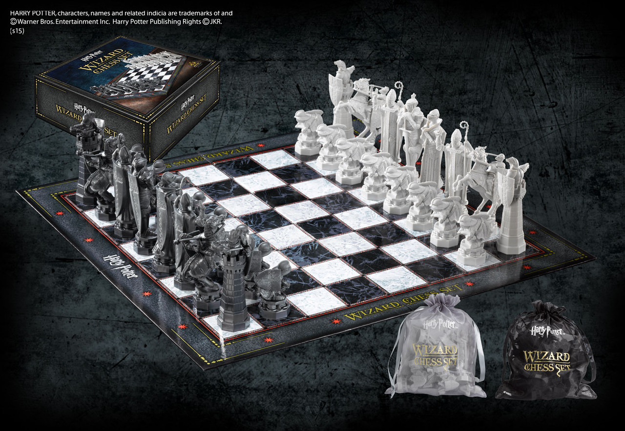Шахматы Гарри Поттера The Noble Collection Harry Potter Wizard Chess ...