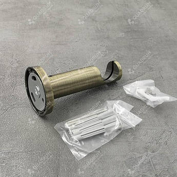 Тримач для карниза Marcin dekor універсальний одинарний 25 мм антик (25.20.32.316)